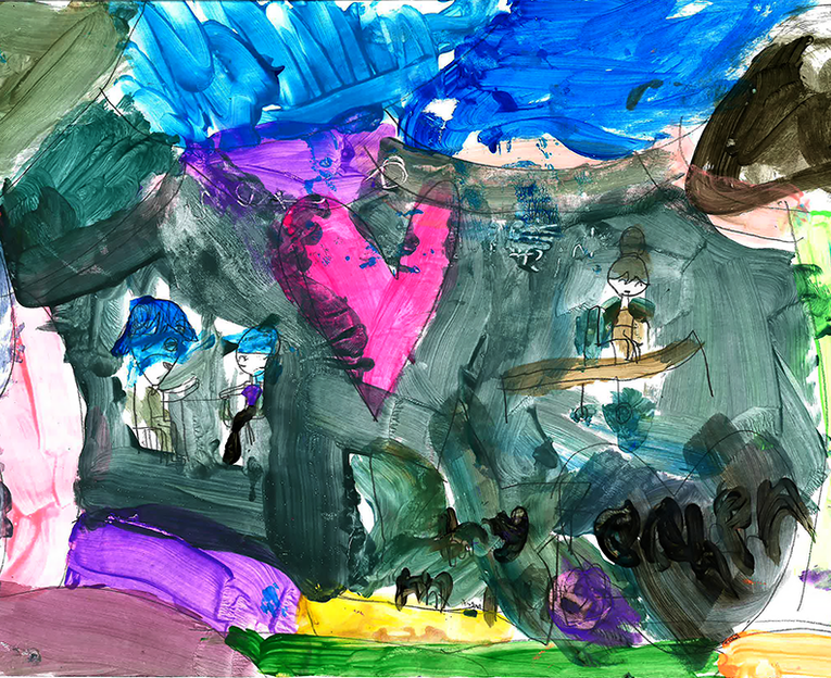 elementary student comic art